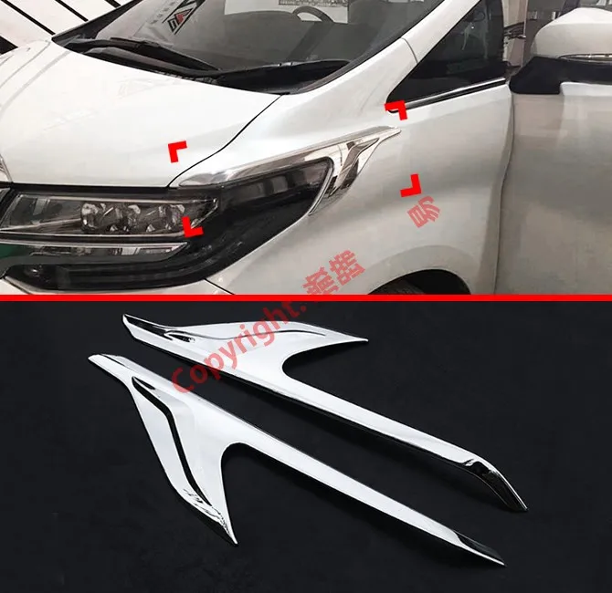 Хромированный АБС-пластик для фар Toyota Alphard Vellfire AH30 2019 2020 | Автомобили и мотоциклы