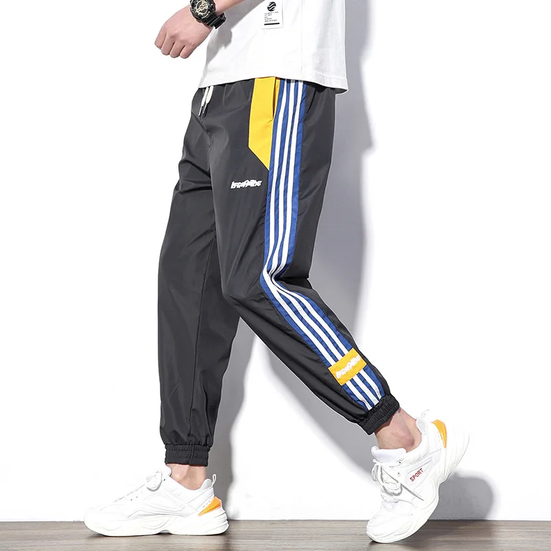 

2020 Spring Main Push Japanese-style White Walls Thin Printed Contrast Color Capri Pants M-5x Hk125-p