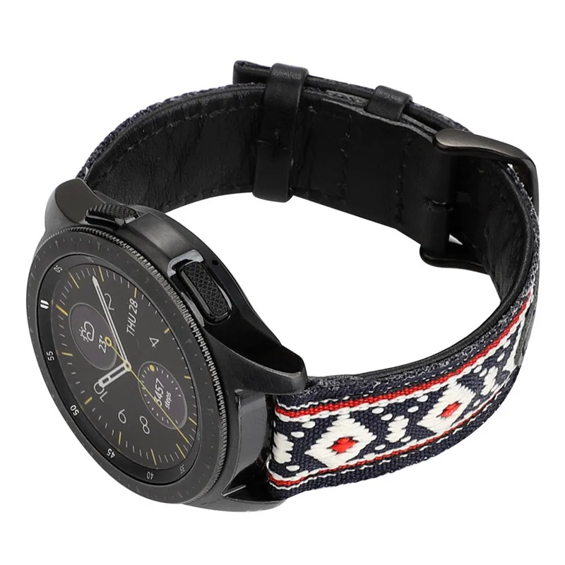Тонкий Премиум кожаный ремешок для мужчин t ремешок для samsung Galaxy Watch Active 40 мм для женщин мужчин 40JUL30