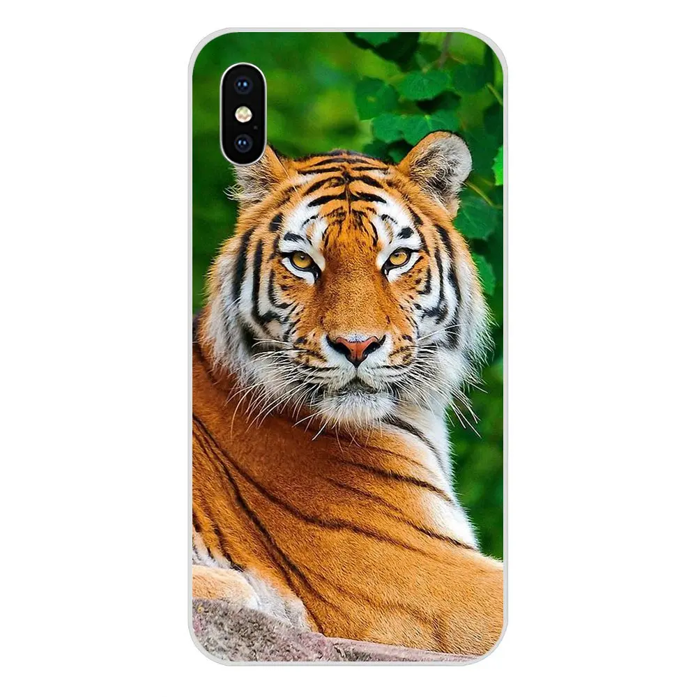 Мягкий ТПУ чехол для телефонов Tiger для Xiaomi Redmi Mi 4 7A 9T K20 CC9 CC9e Note 7 9 Y3 SE Pro Prime Go Play