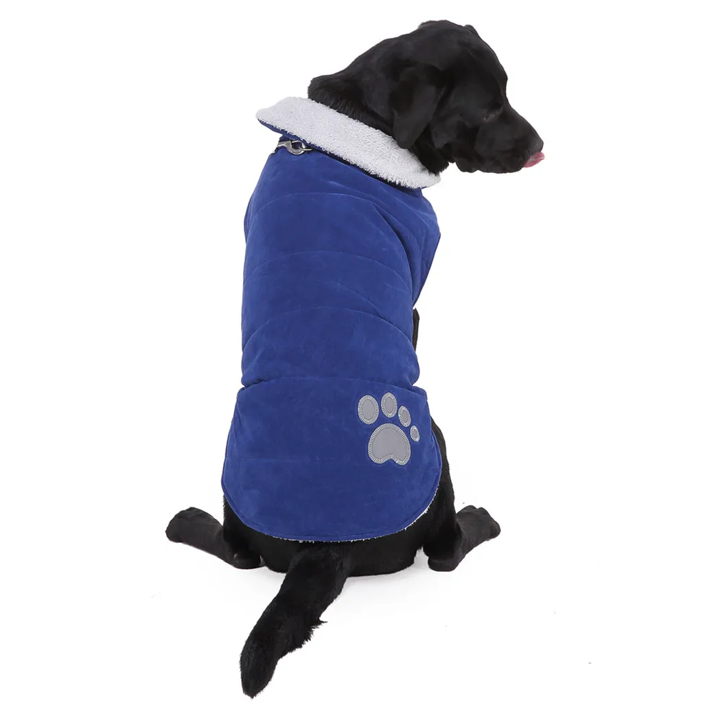 Водонепроницаемый зимняя одежда для собак, теплая хлопковая щенок куртка для питомца для малых и средних собак для чихуахуа, йоркширского терьера, мопс комбинезон Костюмы
