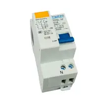 Disyuntor de corriente Residual TPNL DPNL 230V 1P + N con protección contra fugas de corriente corta RCBO MCB