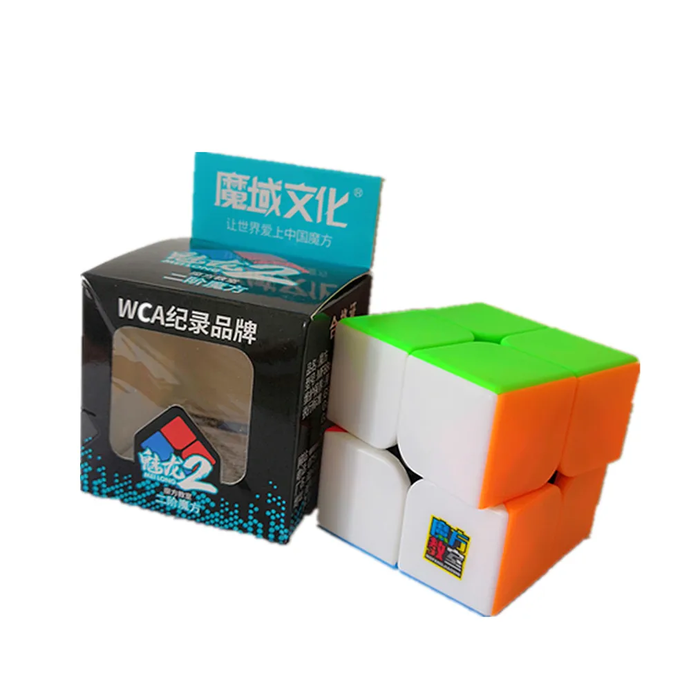 Moyu mofang Jiaoshi meilong 2x2x2 stickerless Speedcube Cube Puzzle Jouet UK Stock 