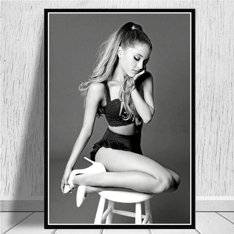 Ariana Grande Thank U Next альбом поп-плакат музыкальной звезды печать на холсте настенная живопись картины для гостиной домашний декор - Цвет: 15