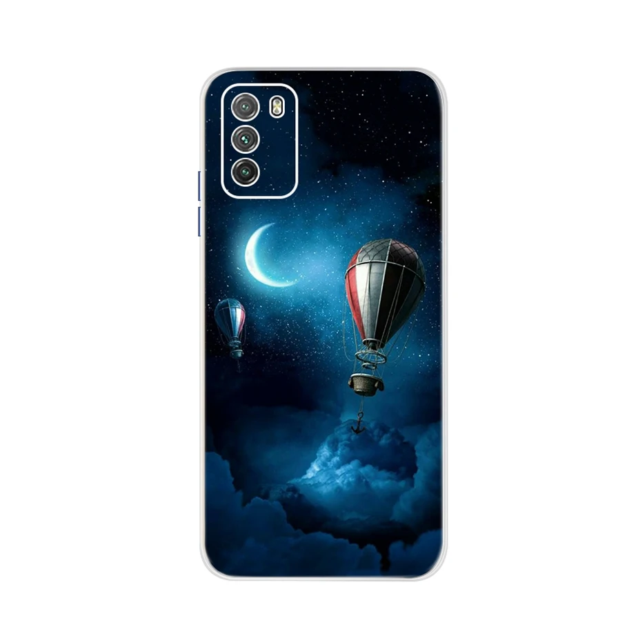 For Xiaomi Poco M3 Case PocoM3 Soft Silicone TPU Back Cover For Xiaomi Poco M3 Case 6.53'' Phone Cover Shockproof Bumper  Fundas xiaomi leather case design