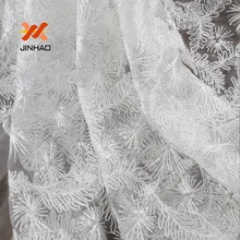 1 ярд ткань с белыми пайетками у двора дешевые рождественские Заказные кружева с бисером и блестками блестящий материал для платьев