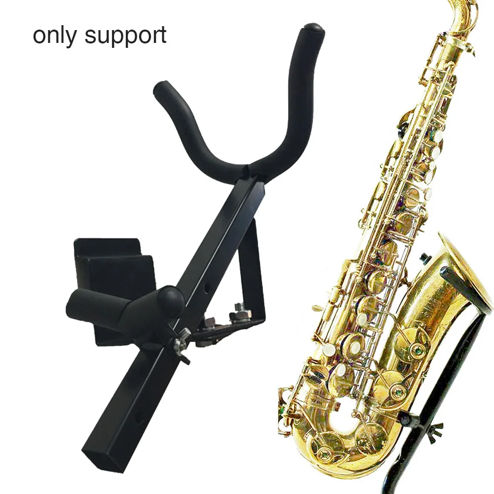 

Stable Support Protective Alto Saxophone Stand Players Hanger Plate Home Wall Mounted Metal Instrument Parts Storage Beginners