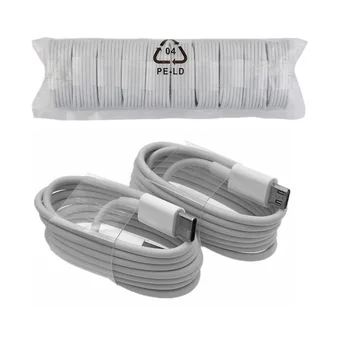 

1000pcs OD3.0 Thicker Foil Shield Usb Type c Cables 1m 3FT For for Samsung S8 S20 Note 10 LG Huawei Mate 30 Pro