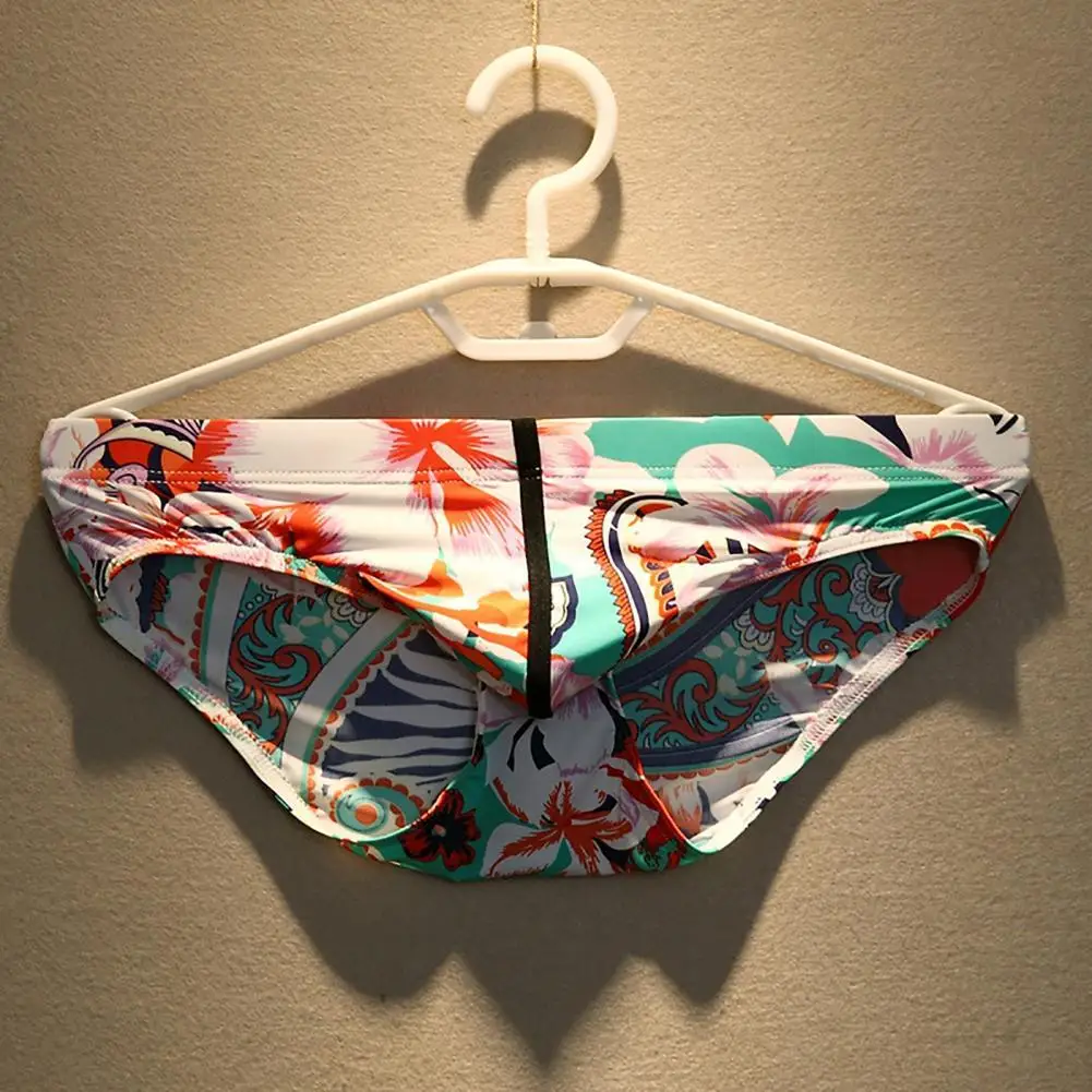 Zwembroek voor heren, sexy, push-up, bekleding, bikini