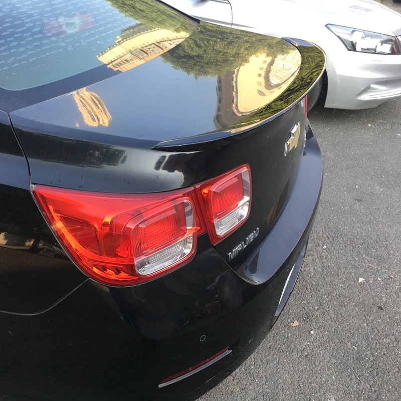 Внешний задний спойлер из АБС пластика для Chevrolet Malibu 2013 2014 2015 2016 2017 2018 2019|Спойлеры
