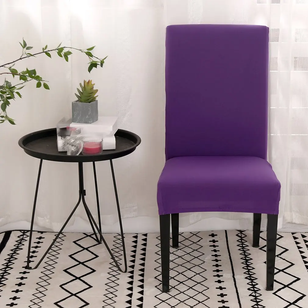 Printing Chair Cover Universal Size Stretch Polyester Chair Protector for Hotel Wedding Party Banquet Dining Room Home Decor