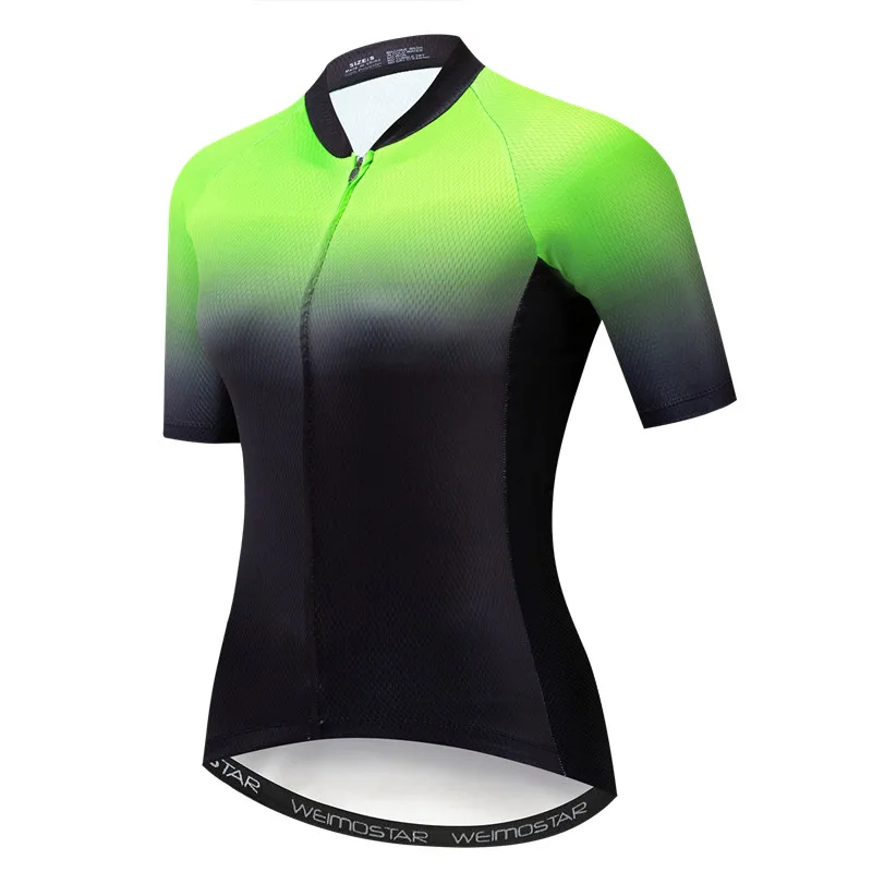 Weimostar 2021 Women Cycling Jersey Shirt Summer Bicycle Cycling Clothing Maillot Ciclismo Short Sleeve MTB Bike Jersey Tops