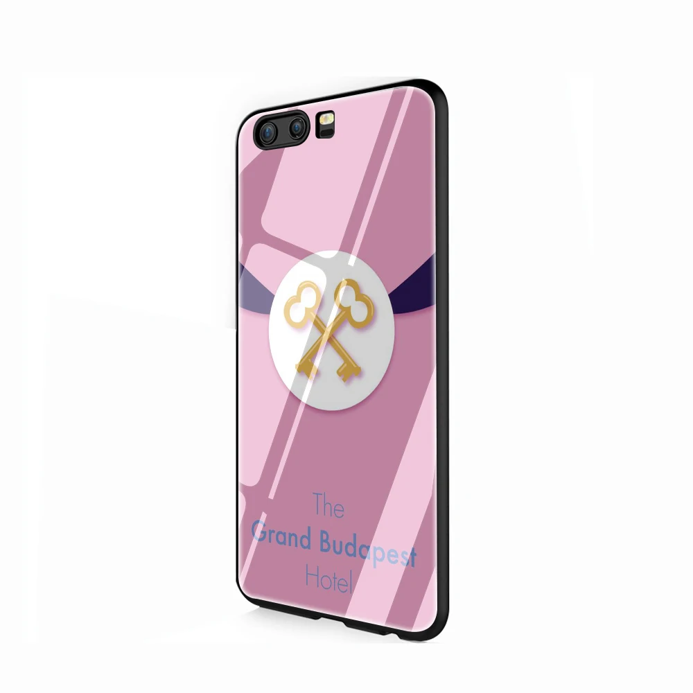 EWAU Wes Grand Budapest отель рисунок стекло чехол для телефона huawei P20 30 P Smart Mate20 pro Lite Honor9 10 Lite