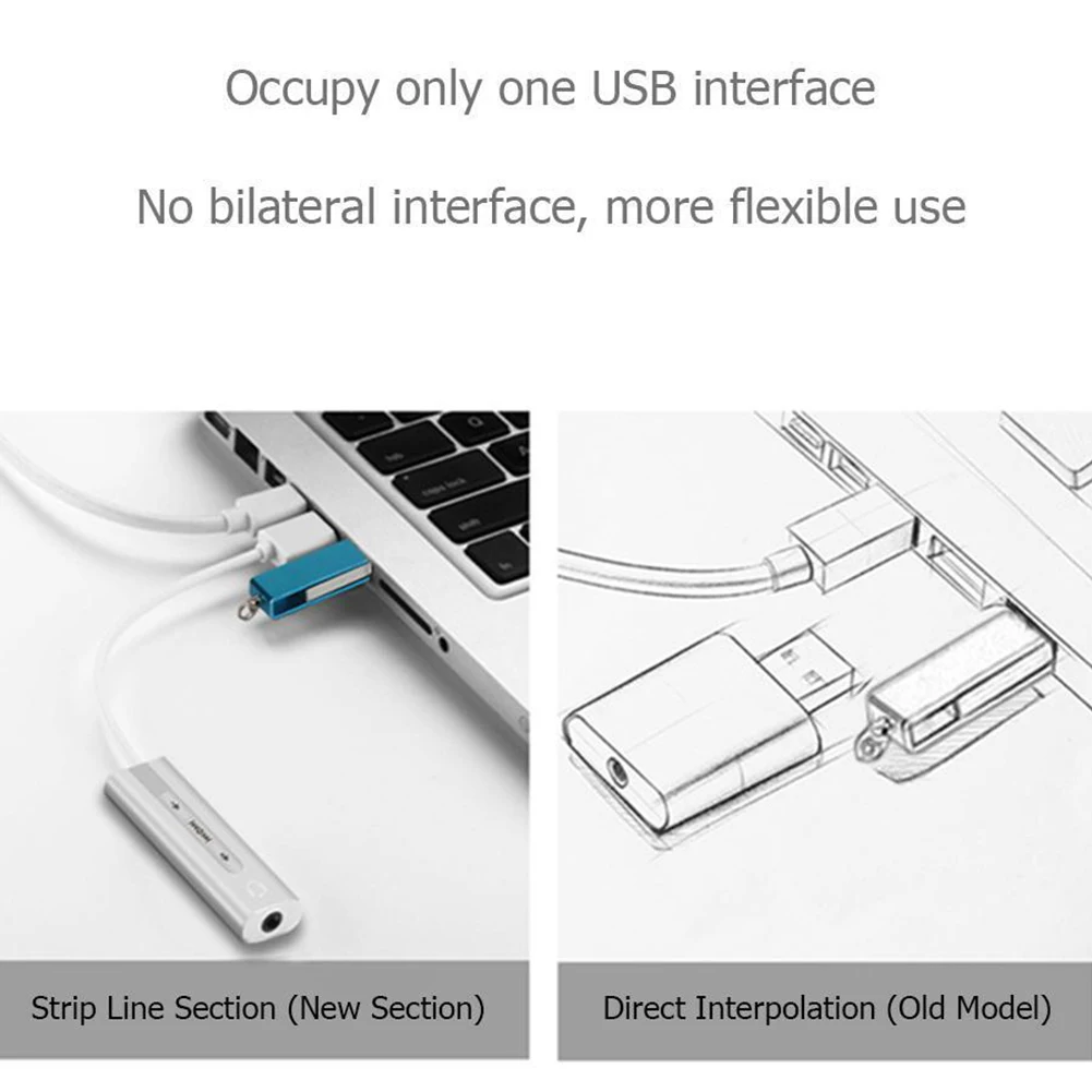 2 в 1 маленький USB на 3,5 мм разъем говорящая Кнопка гарнитура адаптер для ПК внешняя звуковая карта регулятор громкости с микрофоном