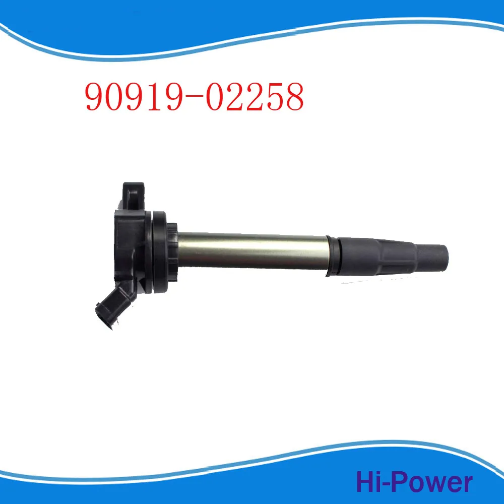 OEM 90919-02258 UF-596 C1714 UF-619 катушки зажигания для Защитные чехлы для сидений, сшитые специально для Toyota Corolla Matrix Prius Scion XD 1,8 RAV4 90919 02258 9091902258