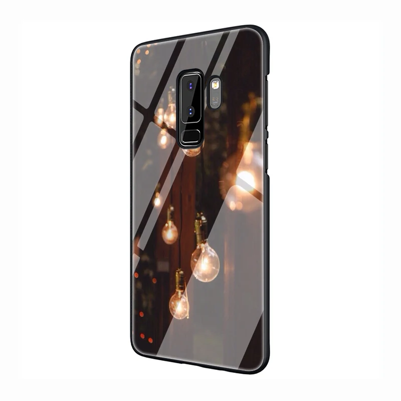 G10 EWAU Пейзаж Зима Снег закаленное Стекло чехол для телефона для samsung S7 край S8 S9 S10 Note 8, 9, 10, плюс A10 20 30 40 50 60 70 - Цвет: G10