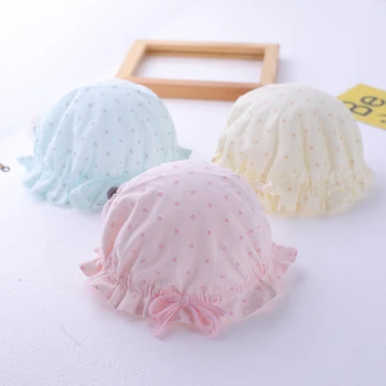 

Newborn Hats Caps Spring and Summer Thin Adjustable Baby Fisherman Hat
