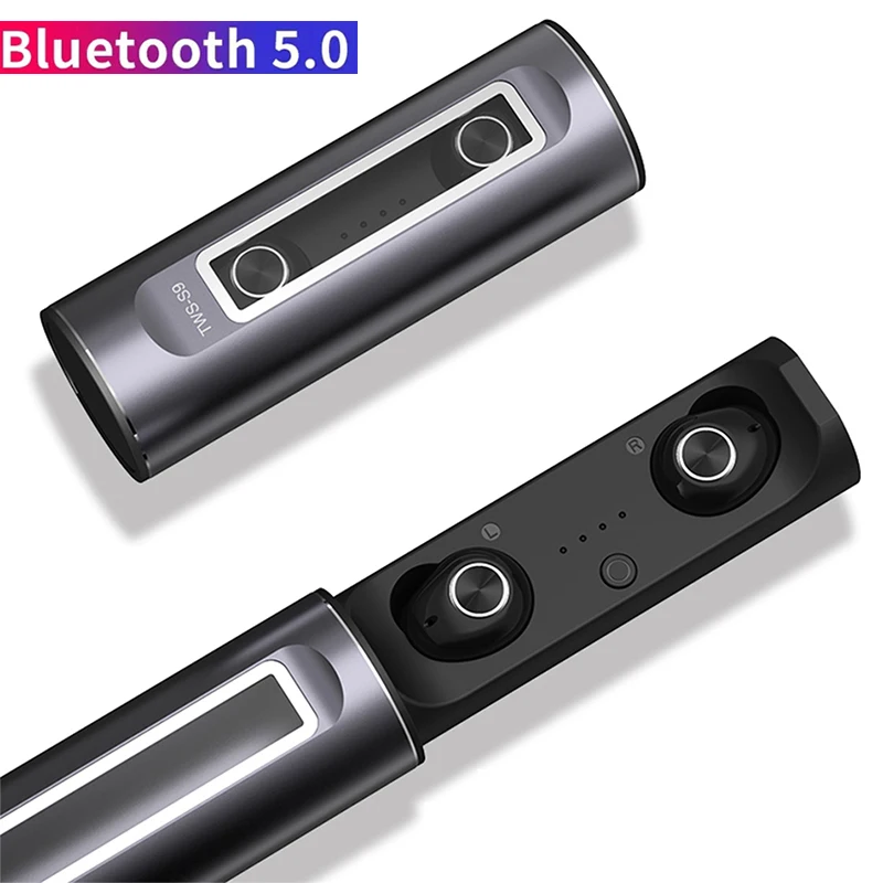 True TWS беспроводные bluetooth наушники bluetooth 5,0 стерео с шумоподавлением водонепроницаемые двусторонние наушники