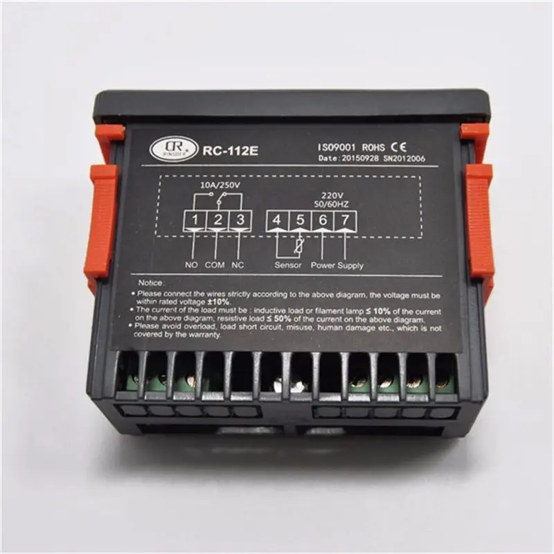 RC-112 220 V/110 V 10A цифровой ЖК-дисплей Термостат Регулятор Температура контроллер