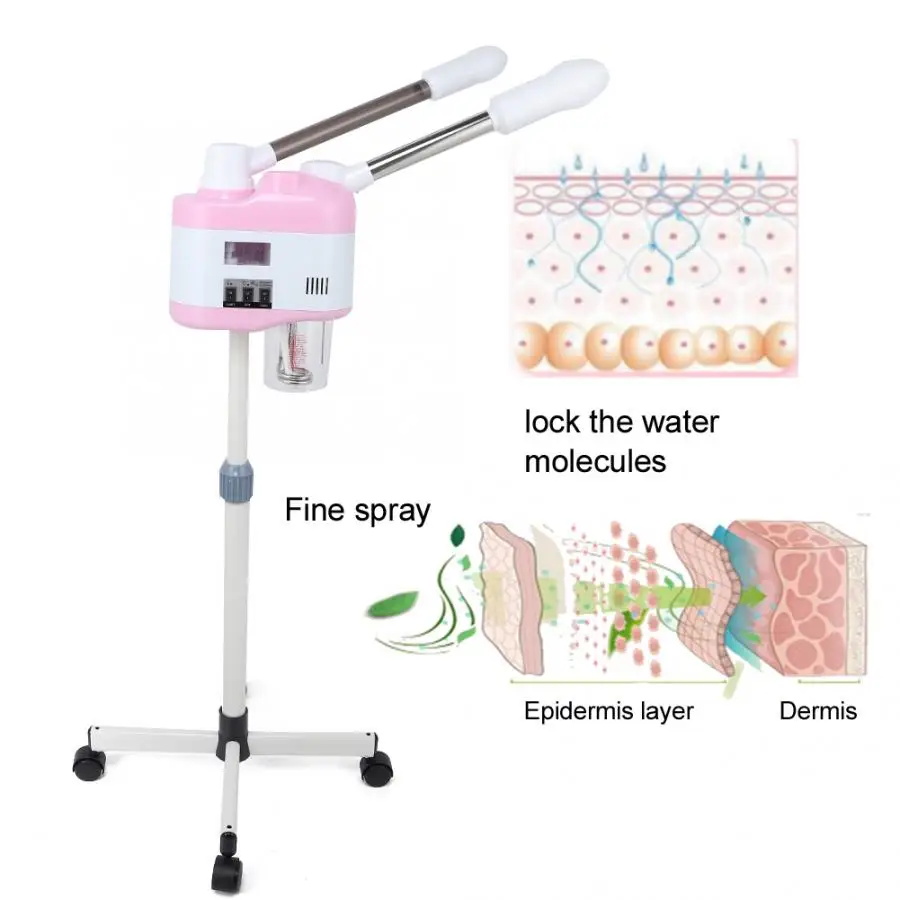 Vaporizador лицо Нано опрыскиватель Горячий Холодный спрей машина Пароварка для лица для салона красоты бытовая сауна для лица