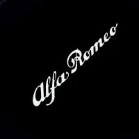 2 шт. для Alfa Romeo светодиодный светильник для двери автомобиля с логотипом Giulia Giulietta Mito Stelvio Brera 147 156 159 - Название цвета: Черный
