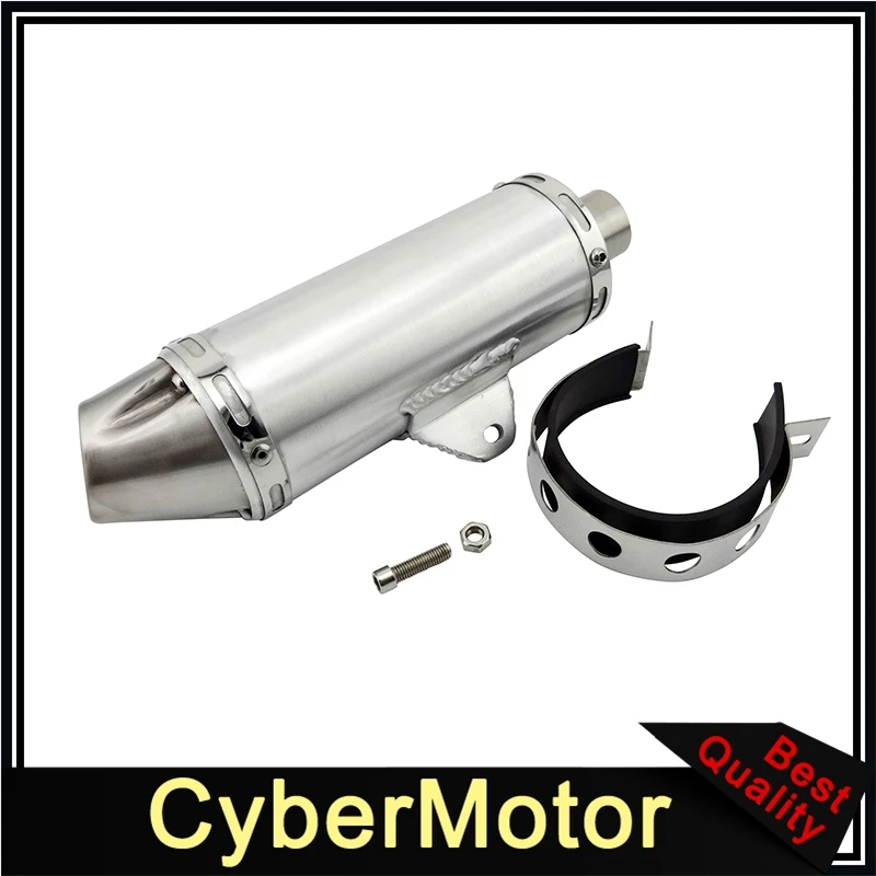 38 мм Глушитель T4 Стиль для 125cc 140cc 150cc 160cc 190cc CRF50 KLX110 для Dirt Pit Bike