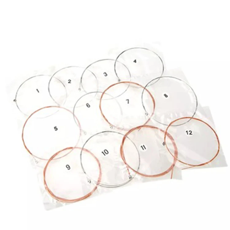 New 6 or 12 Guitar string electric Acoustic Classical musical Stringed instruments guitarras oem Rose guitar parts& accessories