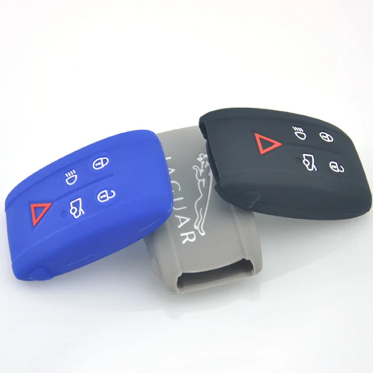 

JAGUAR Sports Car Key jaguar xk/XKR Remote Control Protective Case Silicone Key Cover