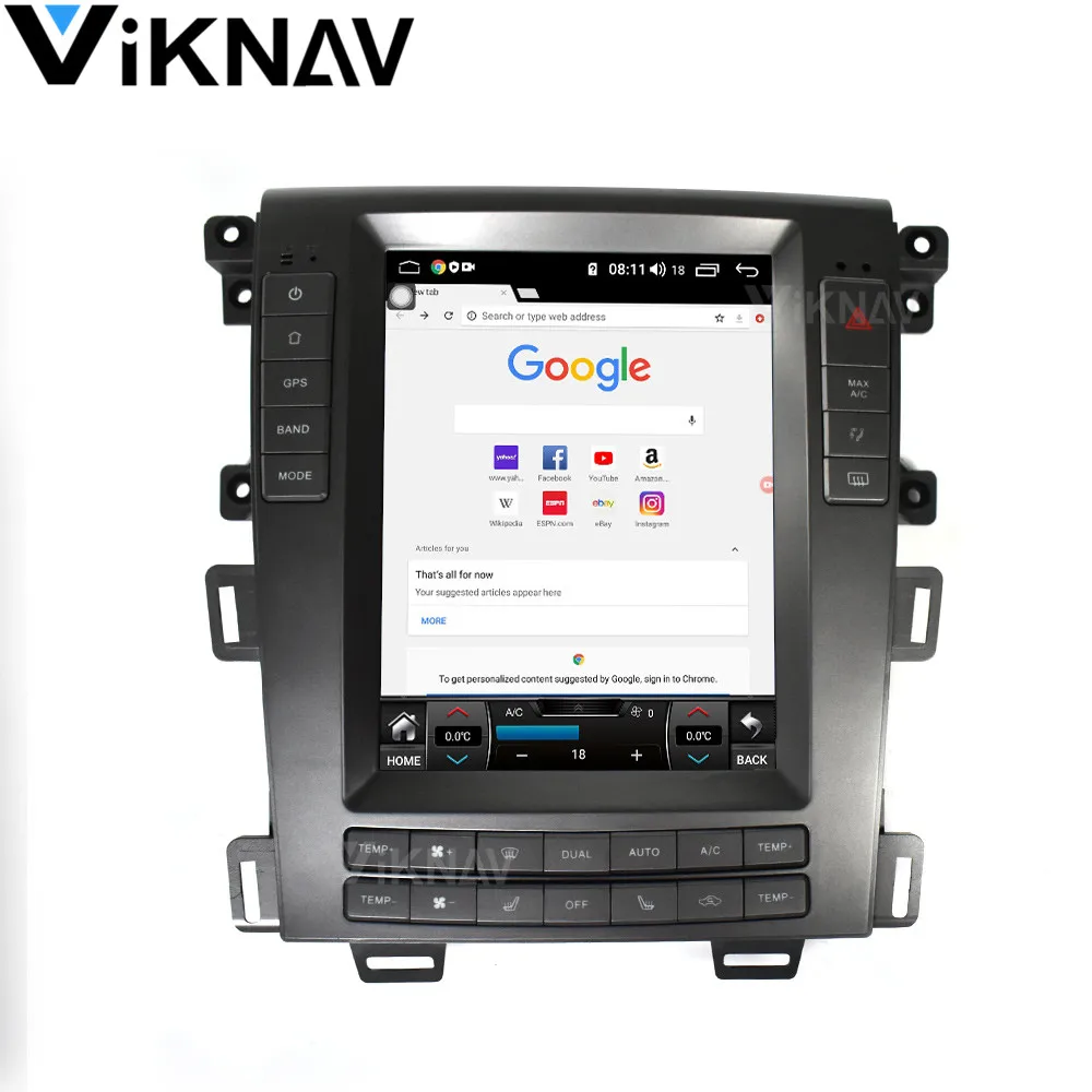 

car radio Tesla style stereo 10.4 inch 2din Android for-ford edge 2012 2013 2014 car autoradio multimedia player DVD player