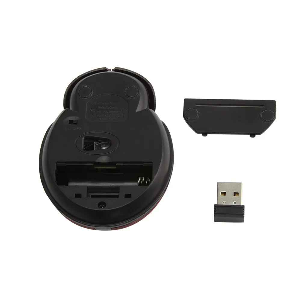 Portable Mini Mouse Wireless Mouse 3000DPI Cute Mice Ladybug Mouses Optical Gaming Mause Build in Receiver мышь беспроводная