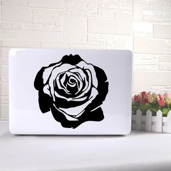 

Hot Sale Colorful Flower Computer Skins Black Notebook Decal Laptop Sticker Vinyl Stickers Pc Tablet Notebook Surface Skin