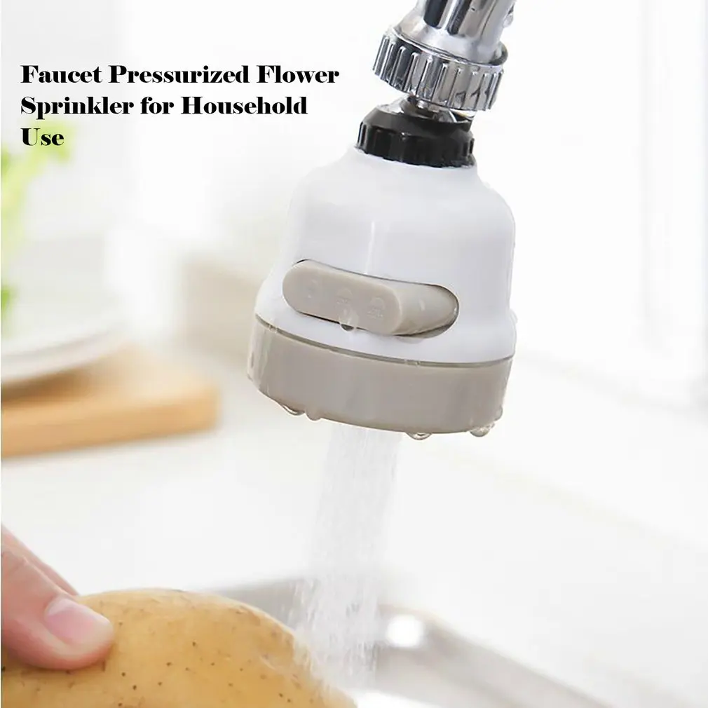 Adjustable Saving Water Tap Pressurization Shower Head For Kitchen Bathroom Splash Filter Portable Durable