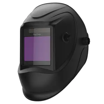 

KeyGree True Color Auto Darkening welding helmet 1/1/1/2 Large Viewing Welder Mask Hood with Weld/Grind/Cut Mode