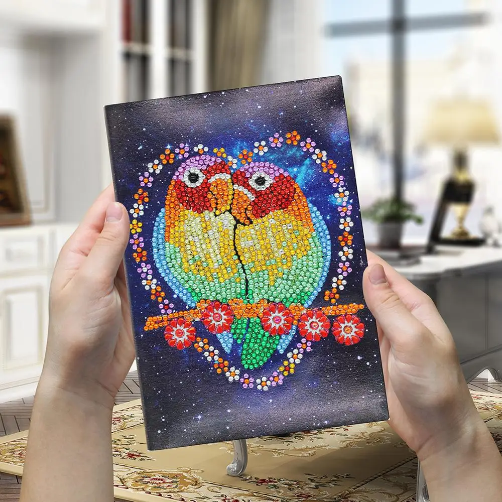 DIY креативный алмаз особенной формы альбом для рисования Дневник Книга 64 страница A5 блокнот вышивка Алмазная вышивка крестиком ремесло подарок