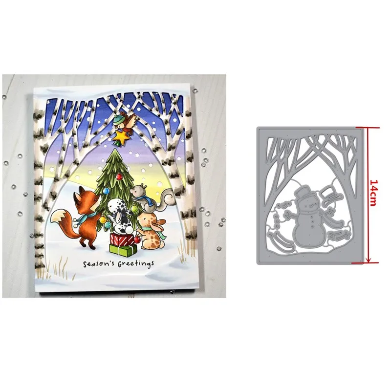 Рождество теплые пожелания слова металлические Вырубные штампы ремесло штампы для тиснения изготовление бумажных карточек скрапбукинг украшения - Цвет: 2