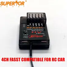 Récepteur Cooltech 4 canaux compatible fasst, pour Futaba 3PK 4PK RC modèle de voiture, systèmes de Surface Mode C1, RFA04C