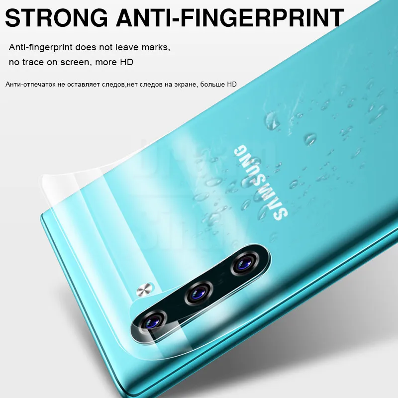 3 шт пленка защитная 100D Гидрогелевая пленка для samsung Galaxy A50 A60 A70 A10 A20 A30 A40 A80 A90 Защитная пленка для экрана полное покрытие