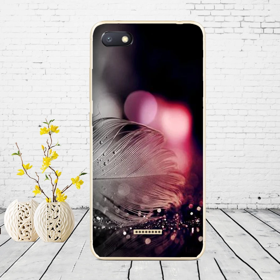 C10 Силиконовый чехол для xiaomi redmi 6a защитный чехол Мягкий ТПУ чехол для телефона Чехлы для xiaomi redmi 6A чехол бампер 6a Coque - Цвет: C10
