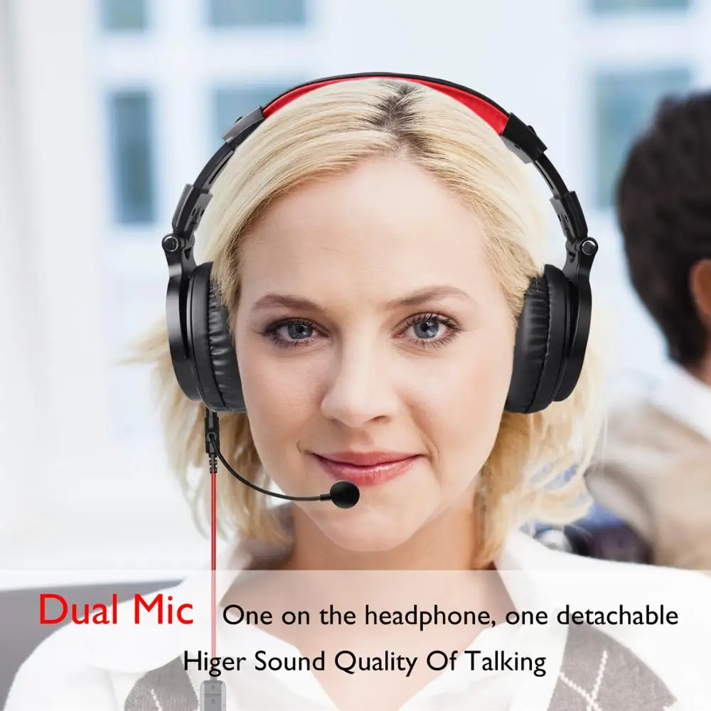Fones de Ouvido sem Fio com Estender Bluetooth para Xbox Mic para Chating Oneaudio Novo Gaming Headset Dobrável Portátil Etc - Image 4