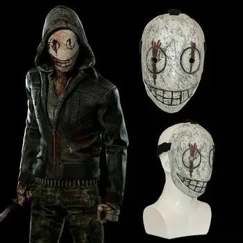 

Halloween Dead By Daylight Legion Frank Mask Cosplay Fancy Costume Scary Smile