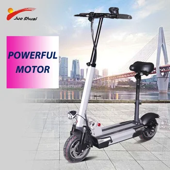 

Electric Scooter 48V500W powerful motor 48V18A/26A Lithium Battery LCD foldable and long distance Elettrico Scooter with seat