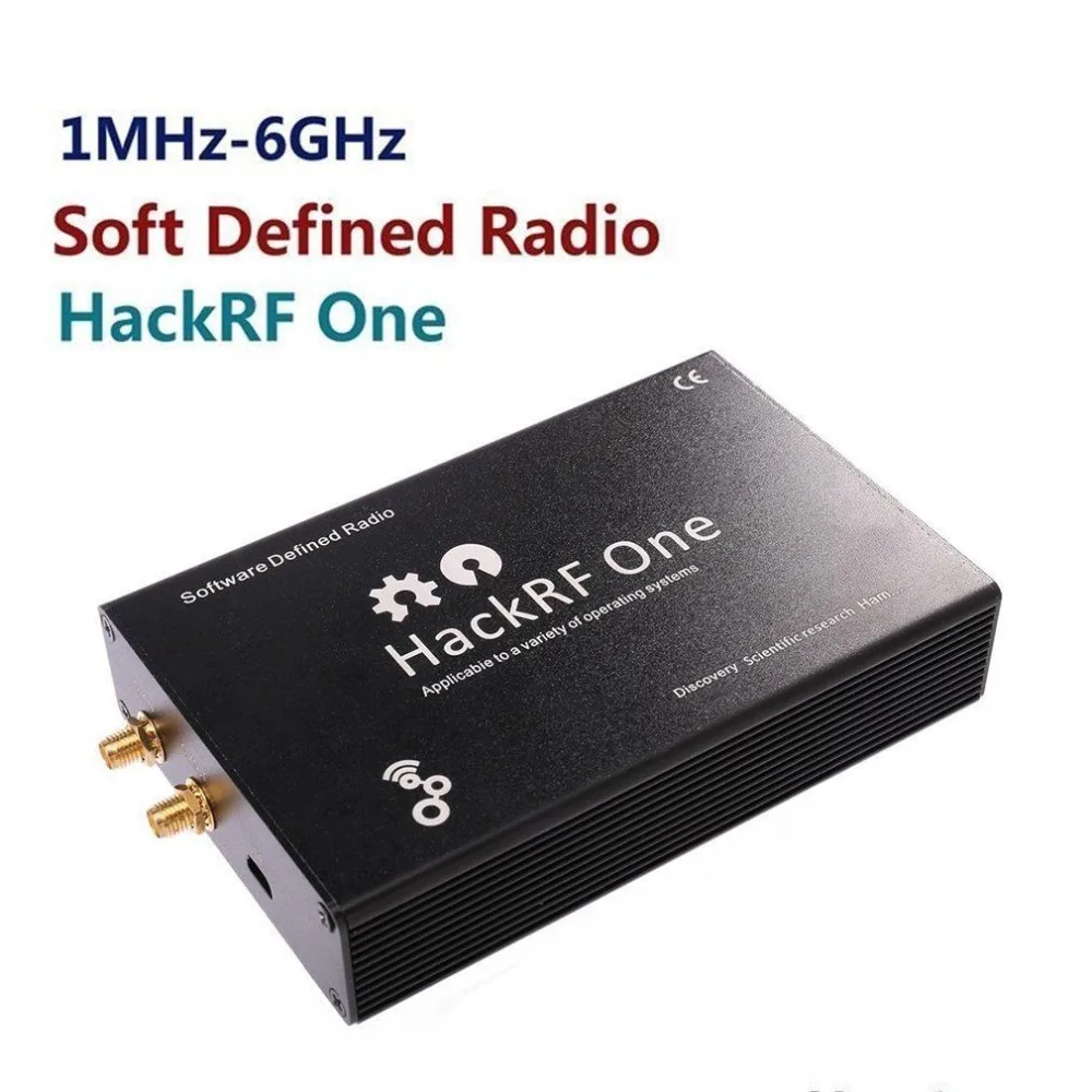 - HackRF One usb platform reception of signals RTL SDR Software Defined Radio 1MHz to 6GHz software demo boardMetal case Antena