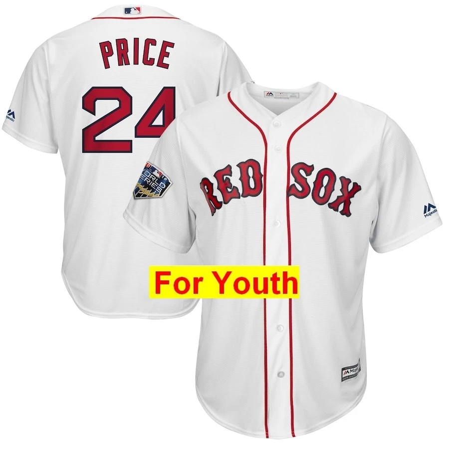 Youth Xander Bogaerts Boston David Ortiz Mookie Betts Andrew Benintendi Chris Sale David Price Jersey Bradley Jr World