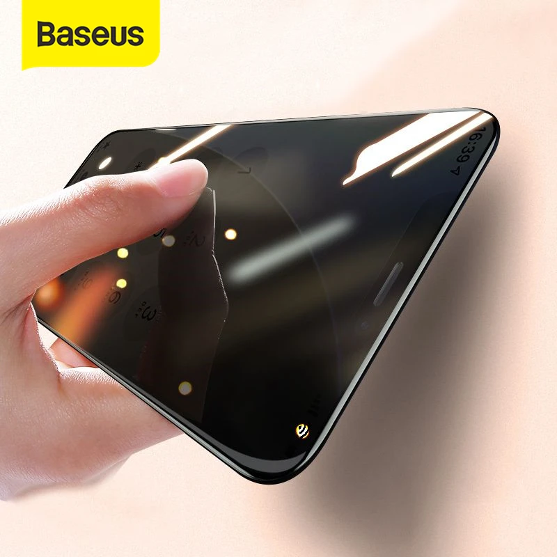 Защитное закаленное стекло Baseus 0 3 мм для iPhone 11 Pro экрана с полным покрытием на Max