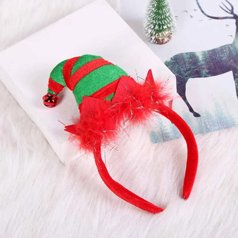 2019 Рождественское украшение для взрослых и детей Рождественская повязка на