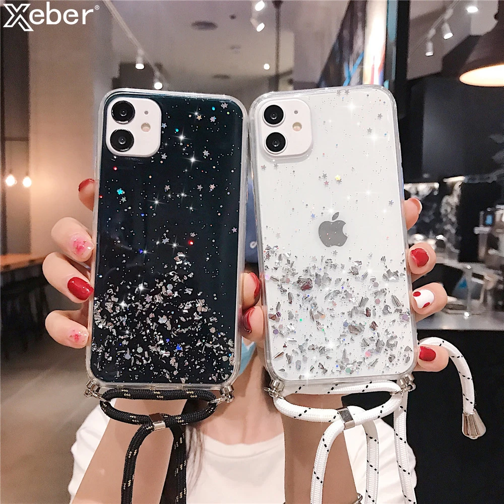 Роскошный блестящий чехол со звездами и блестками для Samsung Galaxy S20 FE Note 20 Ultra 10 S10 S9 S8