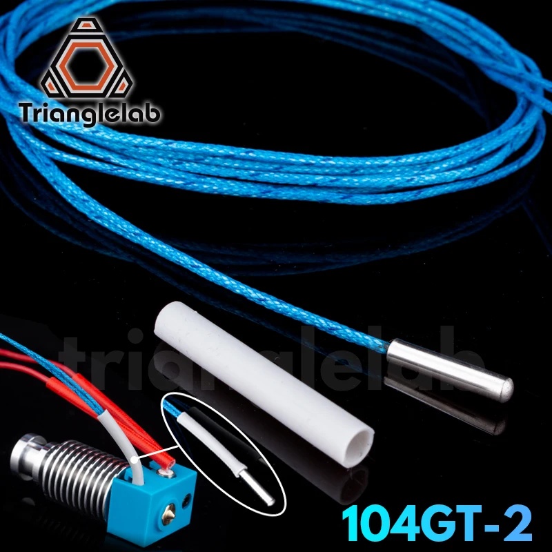 Trianglelab ATC Semitec 104GT 2 104NT 4 R025H42G термистор картридж высокой температуры 280℃ для E3D V6