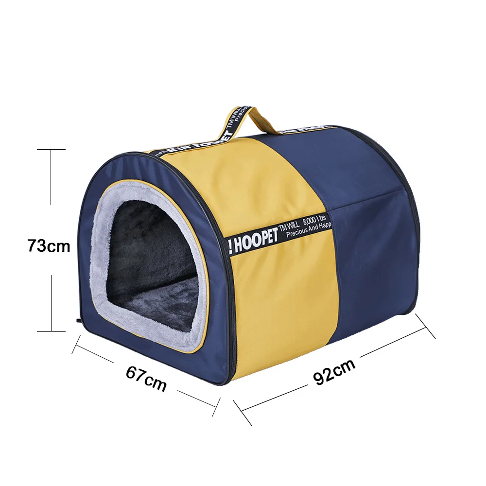 2XL HOOPET домик для собак, большой тент для собак, товары для улицы, высокое качество, кровать для собак, кошек, щенков, товары для домашних животных - Цвет: 2XL