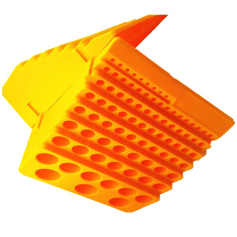 84 Holes Multifunctional Thickened Milling Cutter Reamer Drill Bit Storage Box Tool Accessories Organizer Bag