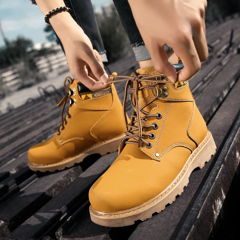 

39-46 men winter boots Non-Slip Comfortable 2019 warm men snow boots #NXXT9069